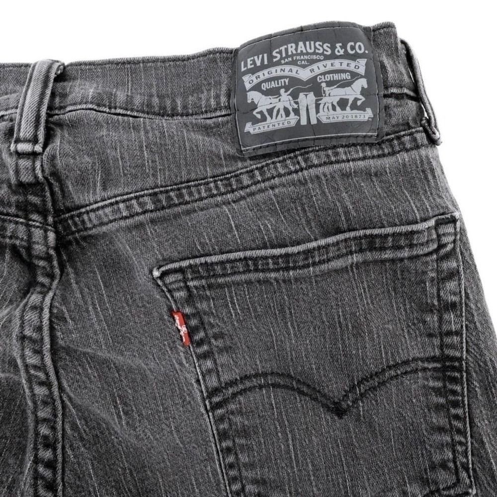 Levi Strauss Co 505 Regular Fit Jeans Dark Wash Mens Size 36x34